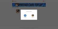 Log in options on Games Kharido (Image via Games Kharido)